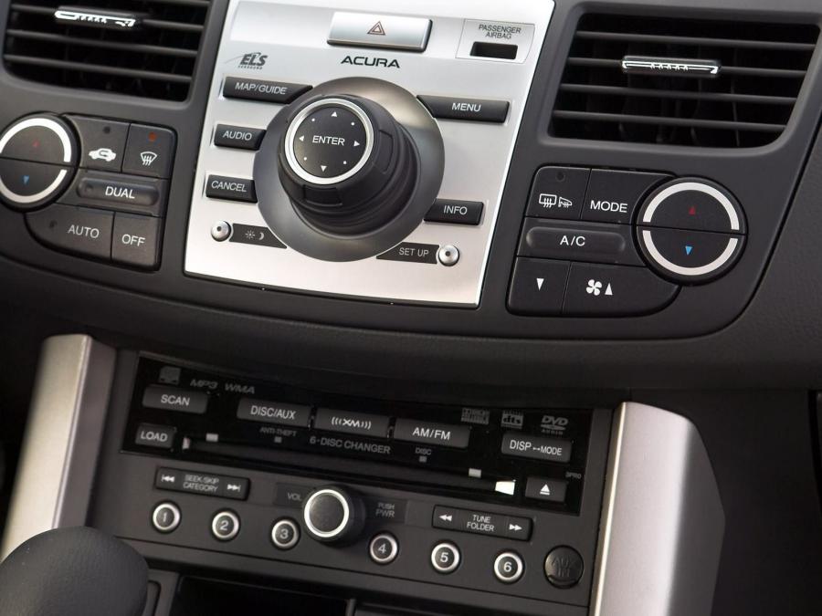 Детали интерьера Acura RDX (TB1) 2006 года  (фото 25 из 86)
